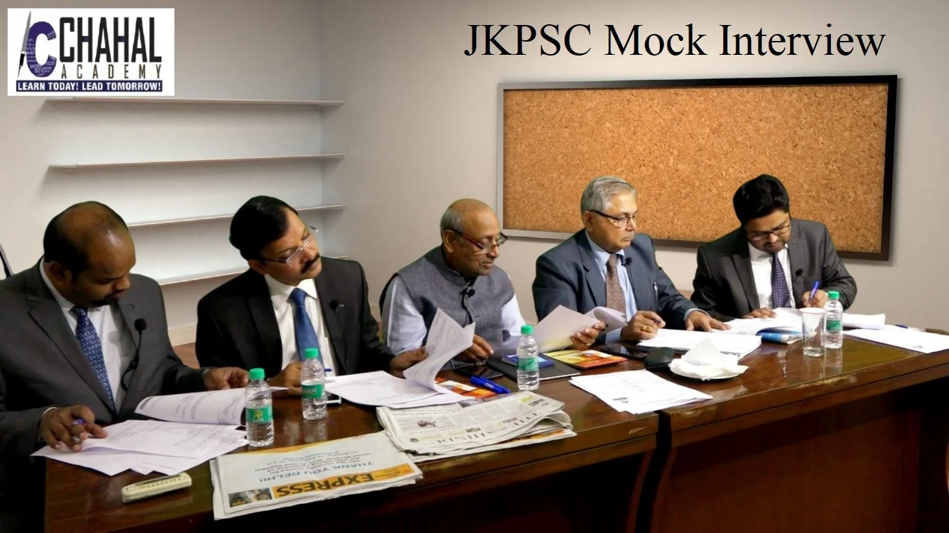 JKPSC Mock Interview