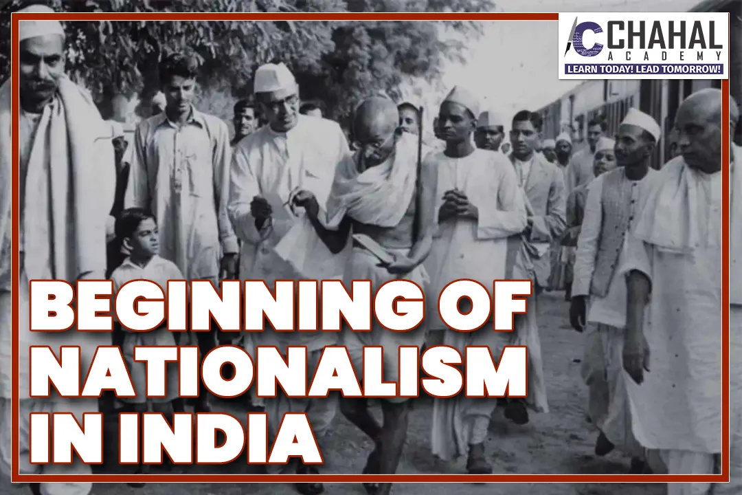 BEGINNING OF NATIONALISM IN INDIA