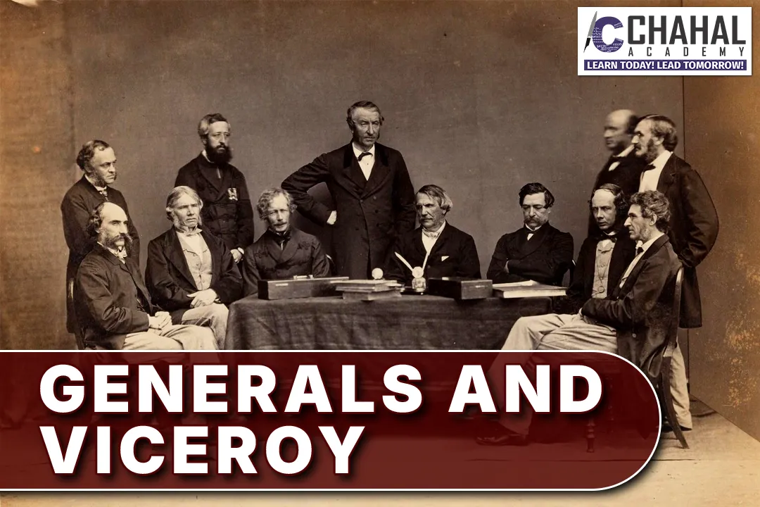 GENERALS AND VICEROY
