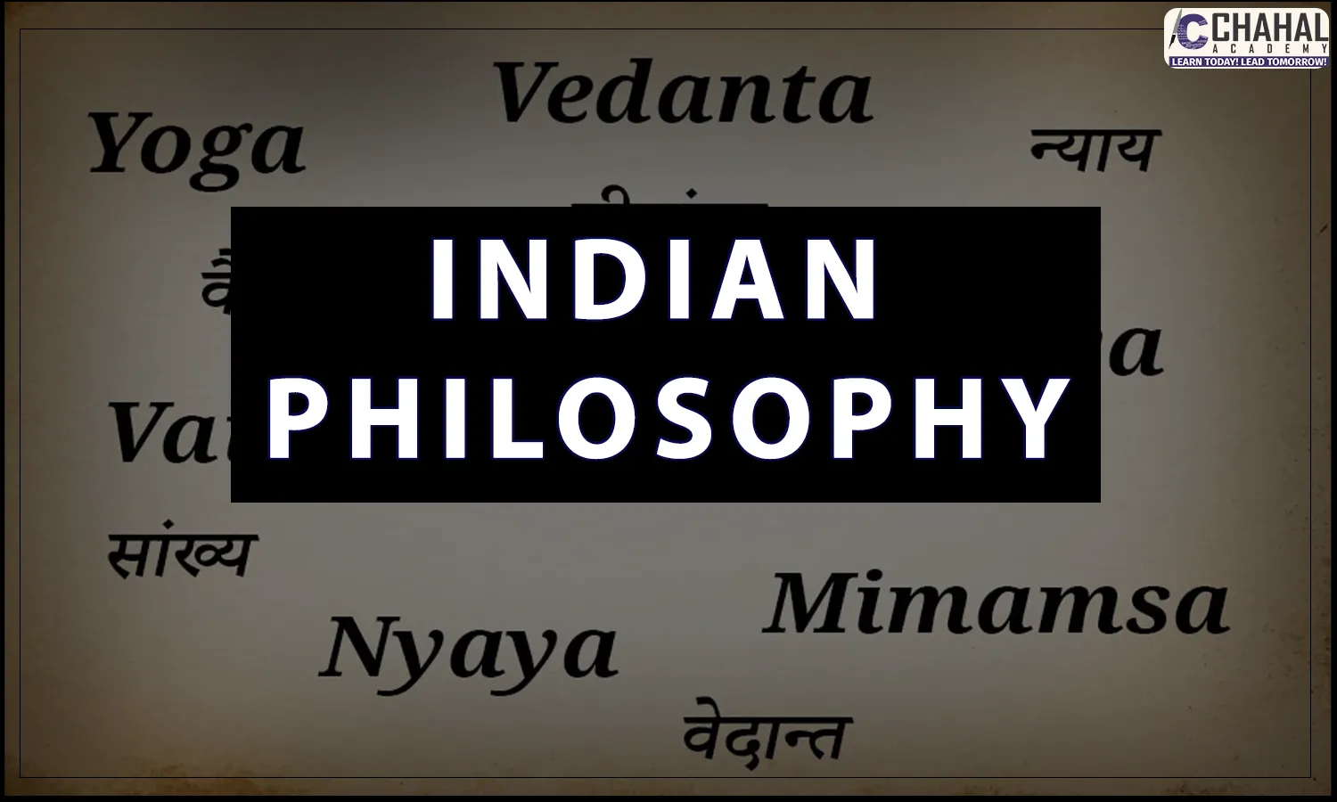 INDIAN PHILOSOPHY