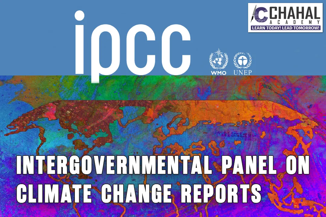 INTERGOVERNMENTAL PANEL ON CLIMATE CHANGE REPORTS