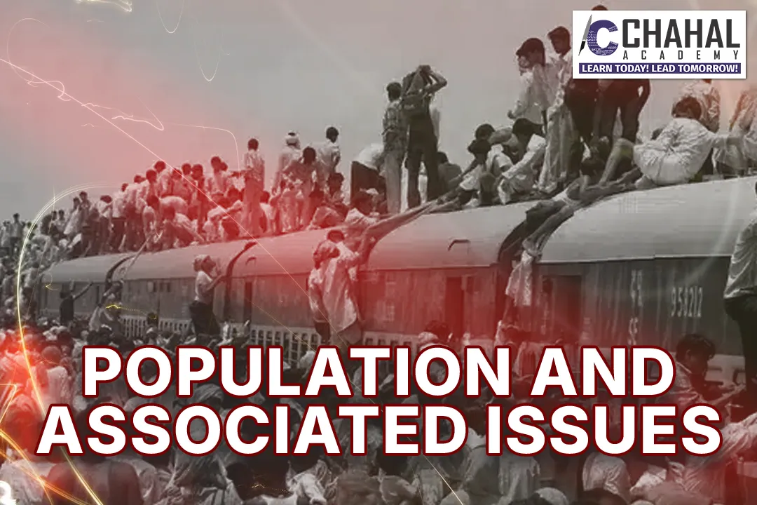 POPULATION AND ASSOCIATED ISSUES
