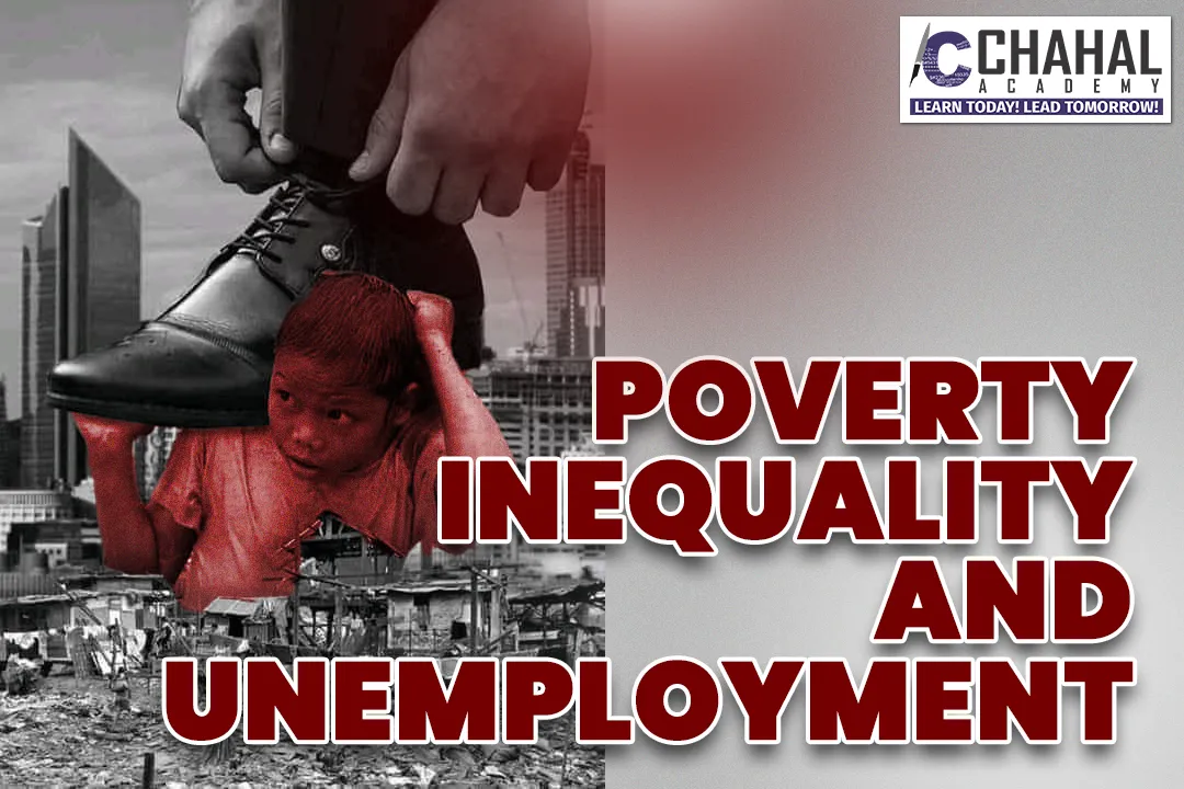 POVERTY INEQUALITY AND UNEMPLOYMENT