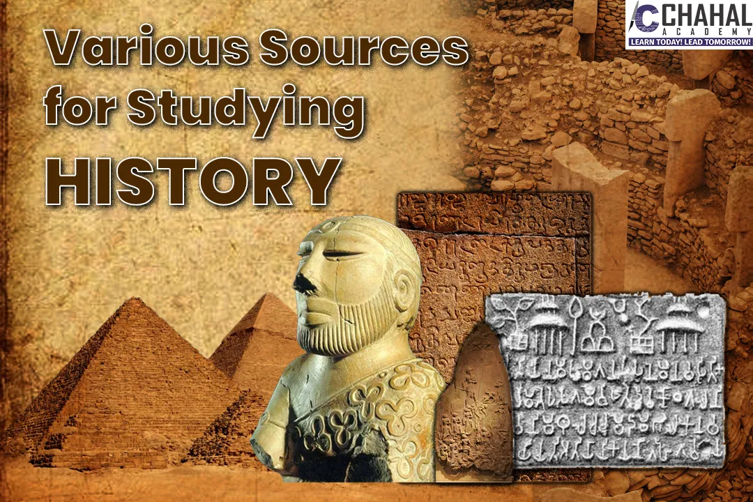 Various Sources for Studying History